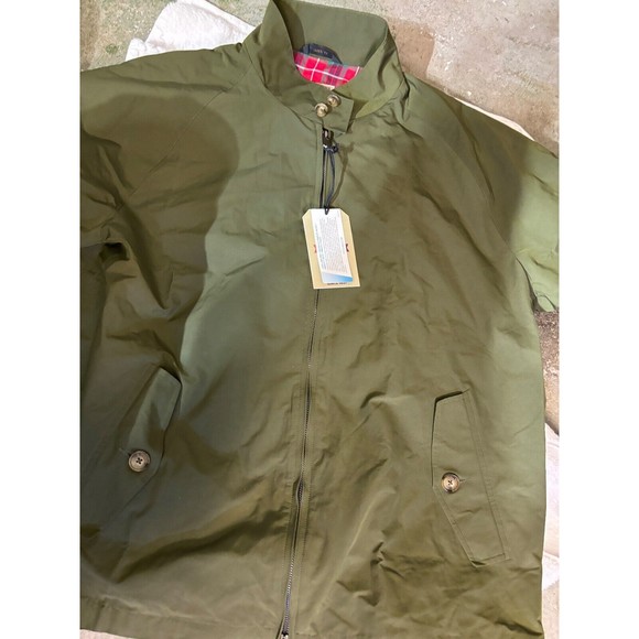 Baracuta G4 Harrington Jacket Beech Green Men Size 48 Made in England XL-XXL Y2K